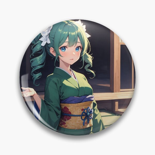Item preview, Wakasagihime Touhou - Sweet Mermaid Anime Girl Undersea Fantasy Art designed and sold by iloveanimechibi.
