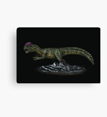 Dangerous Dilophosaurus Canvas Print