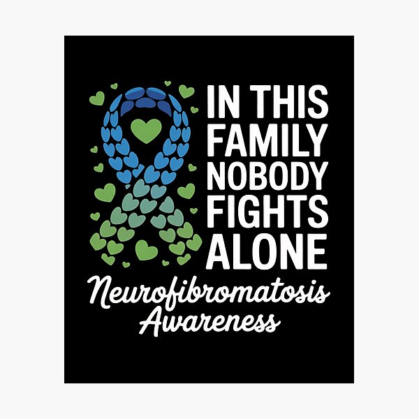 Item preview, Family Support Neurofibromatosis NF Awareness designed and sold by Moxizz.
