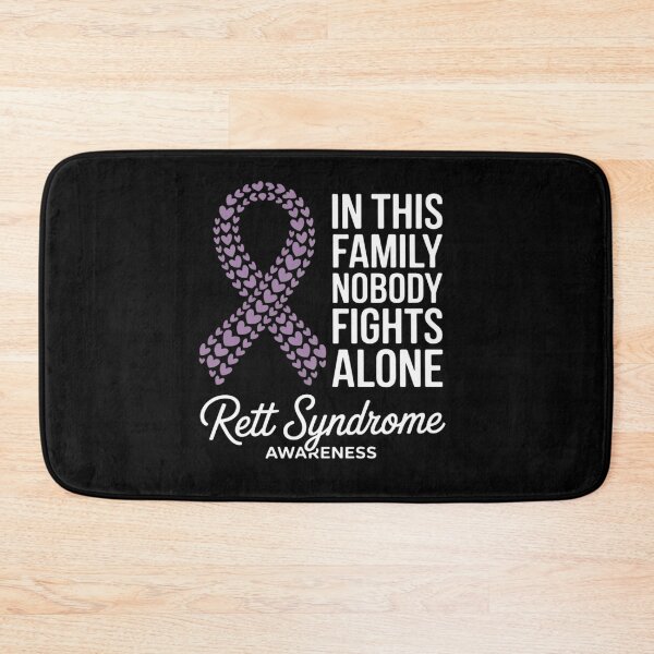 Item preview, Family Support Purple Ribbon Rett Syndrome Awareness designed and sold by Moxizz.