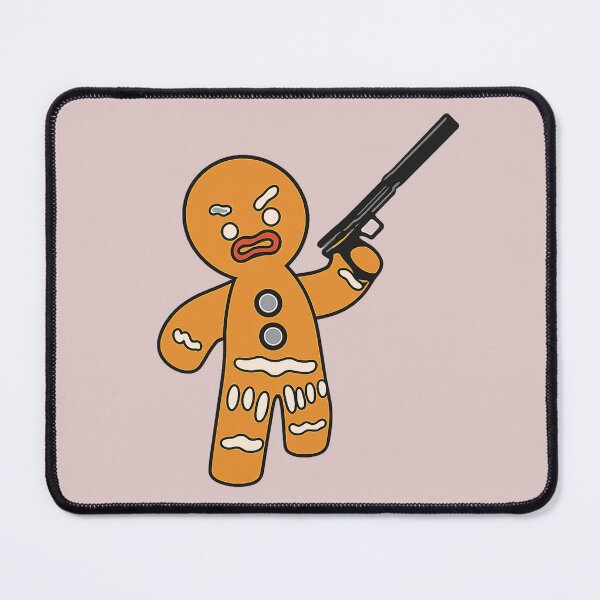Item preview, Angry Gingerbread Gun designed and sold by LuloCreative.
