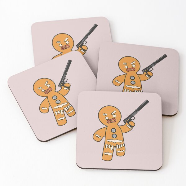 Item preview, Angry Gingerbread Gun designed and sold by LuloCreative.