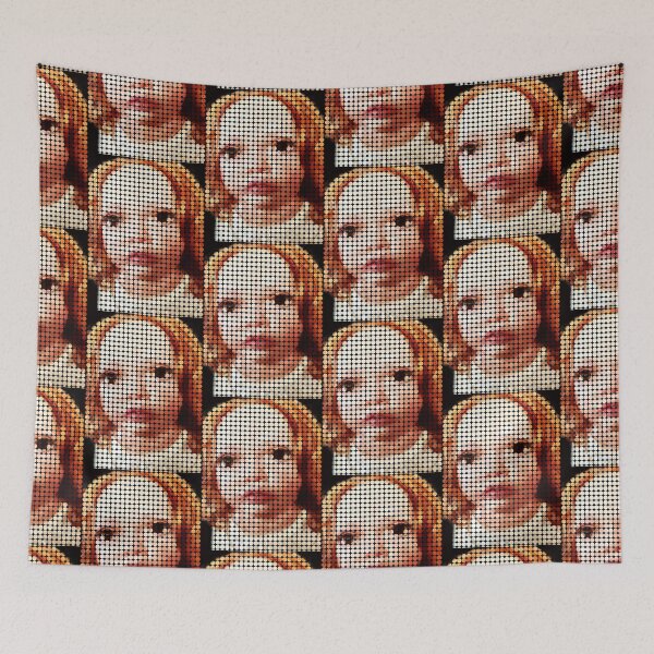 Item preview, TITSOAK Cursed Vampire Baby Gothic Meme Art Print designed and sold by ArcanePrintsxo.
