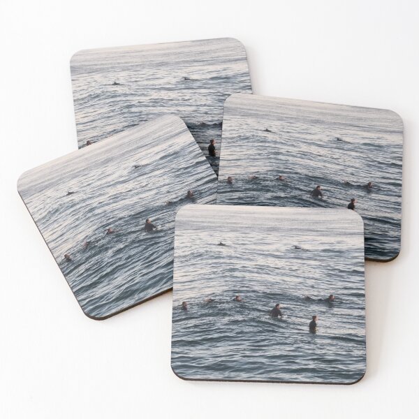 Item preview, Surfers waiting for a wave designed and sold by StuffbyEdmund.