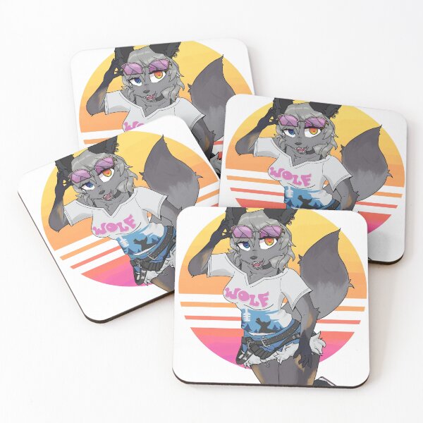 Item preview, Wolfie Sunset designed and sold by Aislop.