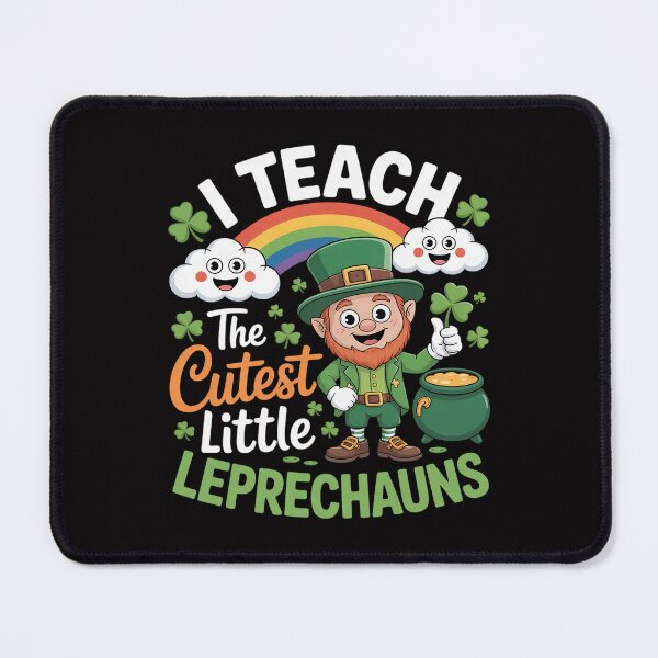 Item preview, I Teach The Cutest Little Leprechauns Patricks Day Teacher designed and sold by HermanTricia.