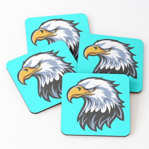 Item preview, Fierce Bald Eagle Head Vector Illustration | Powerful Eagle Mascot Logo Design designed and sold by Fashion Empire.