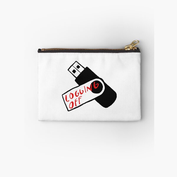 Item preview, USB Drive Logging Off Tech Design designed and sold by Studio Sonder.