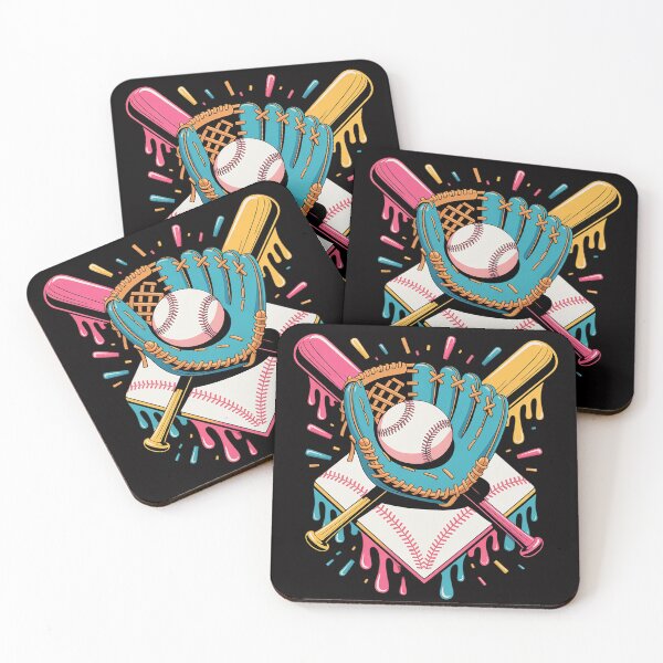 Artikelvorschau, Baseball Drip Ice Cream Sprinkless Tellerhandschuh entworfen und verkauft von HermanTricia.