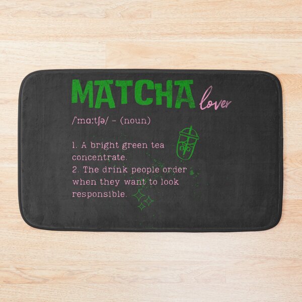 Artikelvorschau, Definition eines Matcha-Liebhabers entworfen und verkauft von Nacho Average Designs.