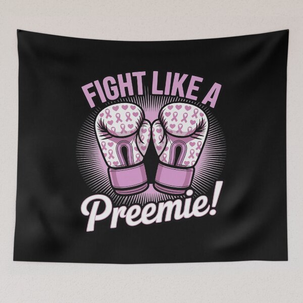 Item preview, Fight Like a Preemie For Prematurity Awareness Distressed designed and sold by Moxizz.