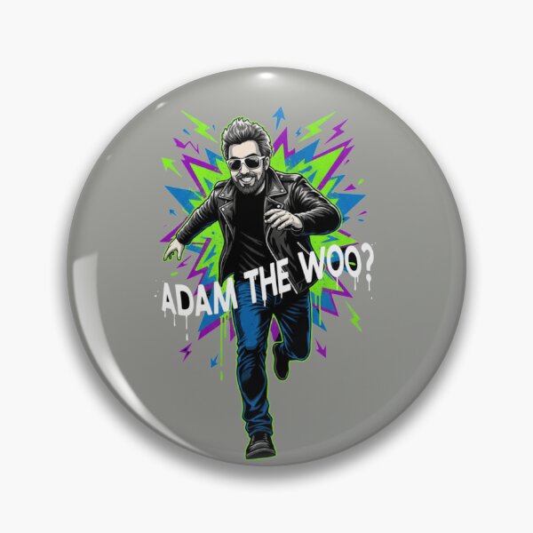 Item preview, Adam The Woo? Neon Explosion Graphic designed and sold by Pixel & Beyond.