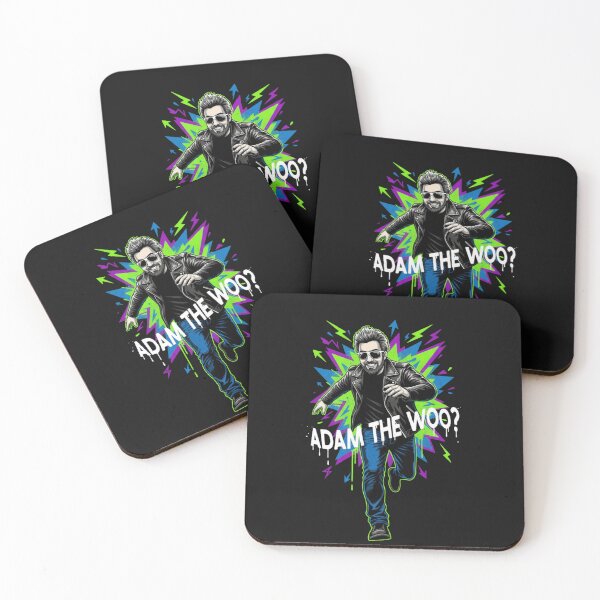 Item preview, Adam The Woo? Neon Explosion Graphic designed and sold by Pixel & Beyond.