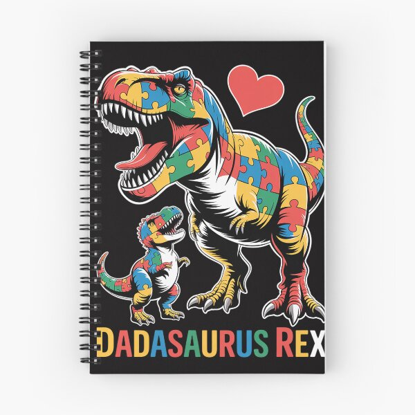 Item preview, Dadasaurus Rex Autism Awareness Proud Dad Father's Day designed and sold by HermanTricia.