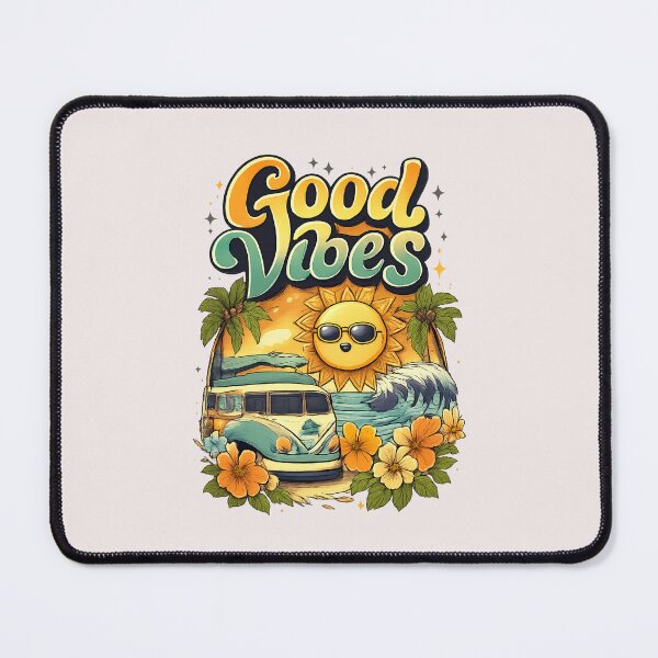 Item preview, Retro Skull Summer Good Vibes Beach Adventure designed and sold by ValeriValera.