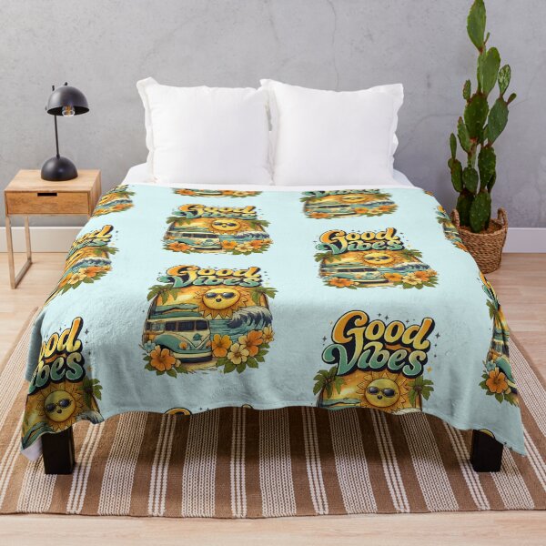 Item preview, Retro Skull Summer Good Vibes Beach Adventure designed and sold by ValeriValera.