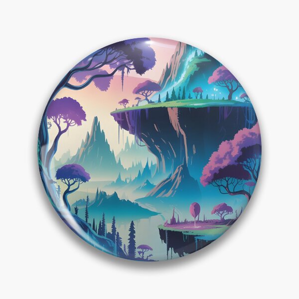 Item preview, Pandora Avatar Inspired – Glowing Bioluminescent Fantasy World Art designed and sold by Liva Art.