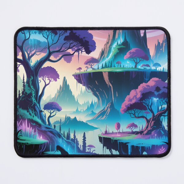 Item preview, Pandora Avatar Inspired – Glowing Bioluminescent Fantasy World Art designed and sold by Liva Art.