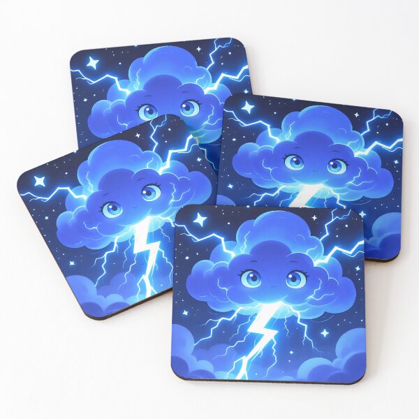Item preview, Artistic view of a thunderstorms with lighting.  designed and sold by Nomad-Maynard.