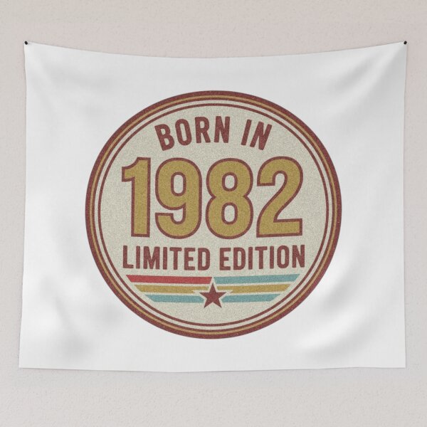 Item preview, Vintage Born In 1982 Limited Edition designed and sold by adlkh.
