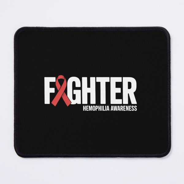 Item preview, Fighter Hemophilia Awareness Month Ribbon Warrior Support designed and sold by Moxizz.