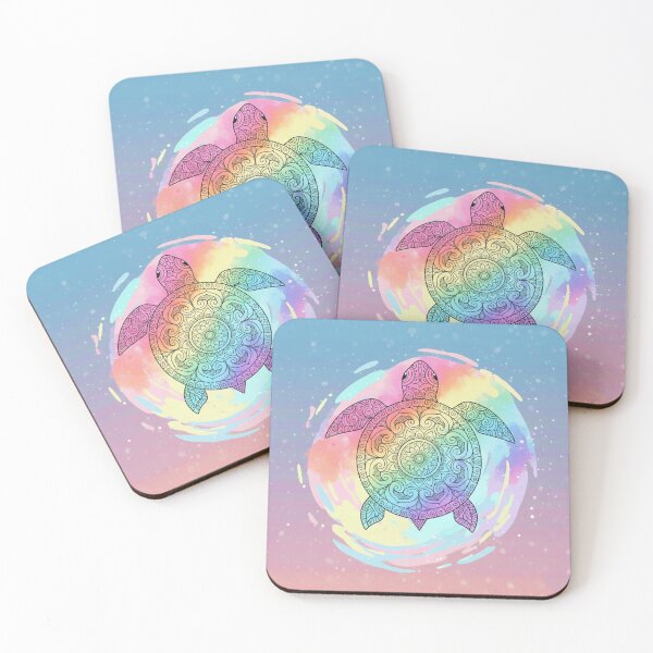 Item preview, Colorful Turtle designed and sold by mezzilicious.