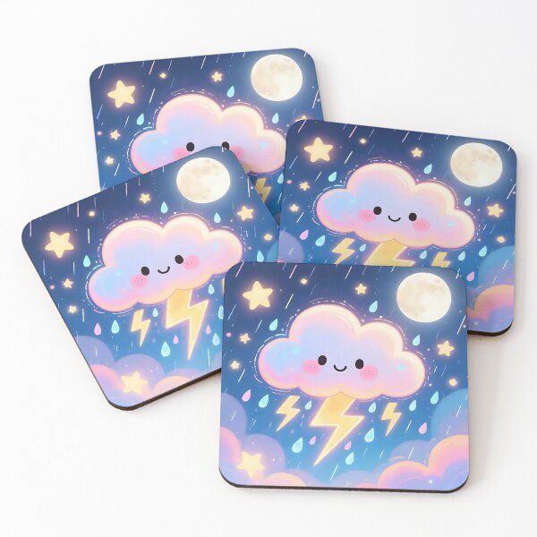 Item preview, Artistic view of a thunderstorms with lighting.  designed and sold by Nomad-Maynard.