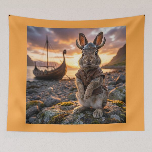 Item preview, Rabbit Viking  designed and sold by Tridentulus.