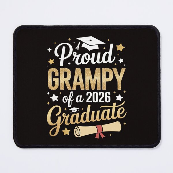 Item preview, Proud Grampy of 2026 Graduate Awesome Family designed and sold by cherylbartlett.