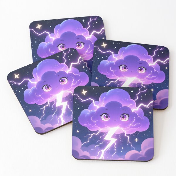 Item preview, Artistic view of a thunderstorms with lighting.  designed and sold by Nomad-Maynard.