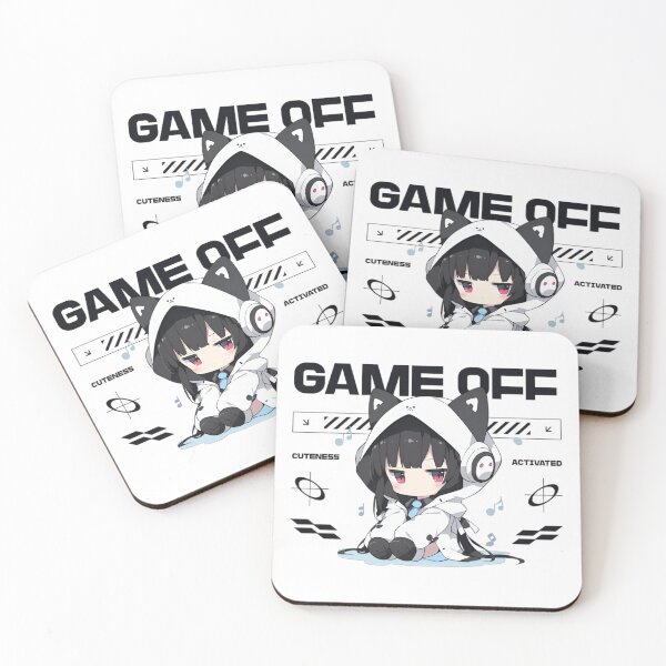 Item preview, Cute Chibi Anime Gamer Girl Game Off Aesthetic designed and sold by SoulFlex.