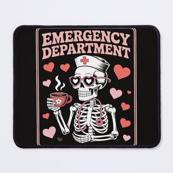 Item preview, Valentines Day Emergency Department ER ED Nurse Tech Nursing designed and sold by DarioRosales.