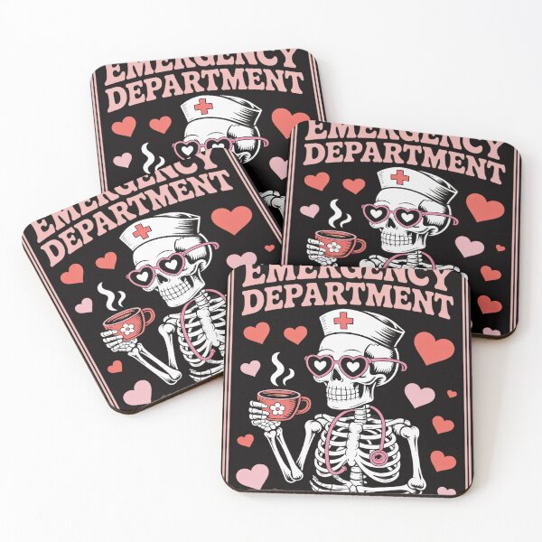 Item preview, Valentines Day Emergency Department ER ED Nurse Tech Nursing designed and sold by DarioRosales.
