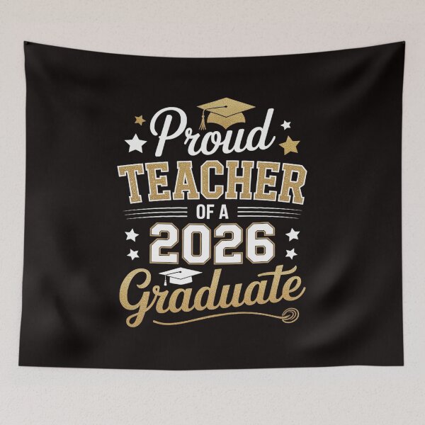 Item preview, Proud Teacher of 2026 Graduate Awesome Family designed and sold by cherylbartlett.