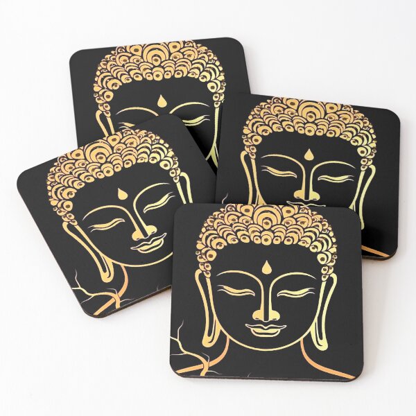 Item preview, Gold Buddha Symbol designed and sold by ViaARTfactory.