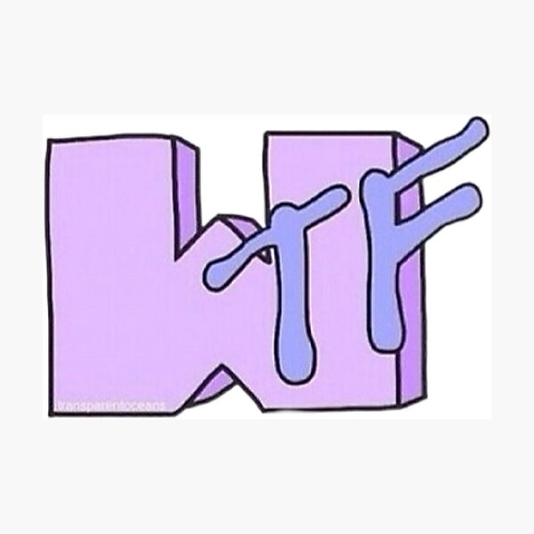 Item preview, WTF designed and sold by TyroProne.