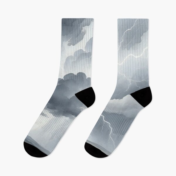 Item preview, Artistic view of a thunderstorms with lighting.  designed and sold by Nomad-Maynard.