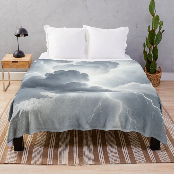 Item preview, Artistic view of a thunderstorms with lighting. designed and sold by Nomad-Maynard.