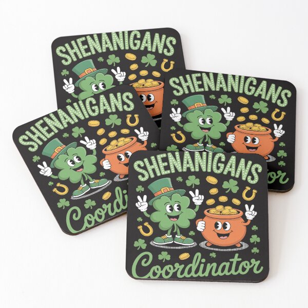 Item preview, Shenanigans Coordinator Shamrock Teacher St Patricks Day designed and sold by DarioRosales.
