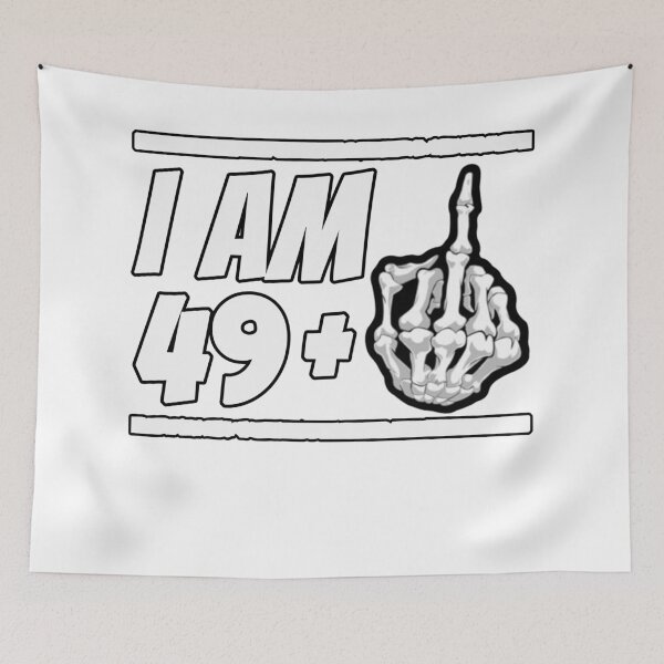 Item preview, Milestone 50th Birthday - Gag Bday Joke Gift Idea: 49+1 designed and sold by trendo.