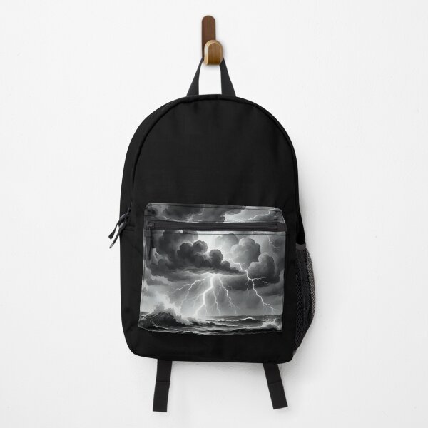 Item preview, Artistic view of a thunderstorms with lighting. designed and sold by Nomad-Maynard.