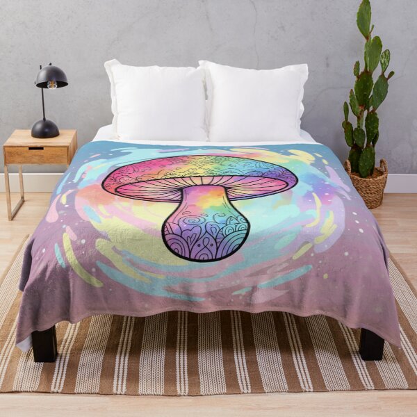 Item preview, Colorful Mushroom designed and sold by mezzilicious.