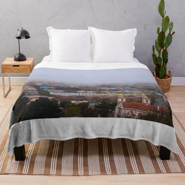 Item preview, Foggy Cityscape with Church Towers designed and sold by Phakade's Photos.