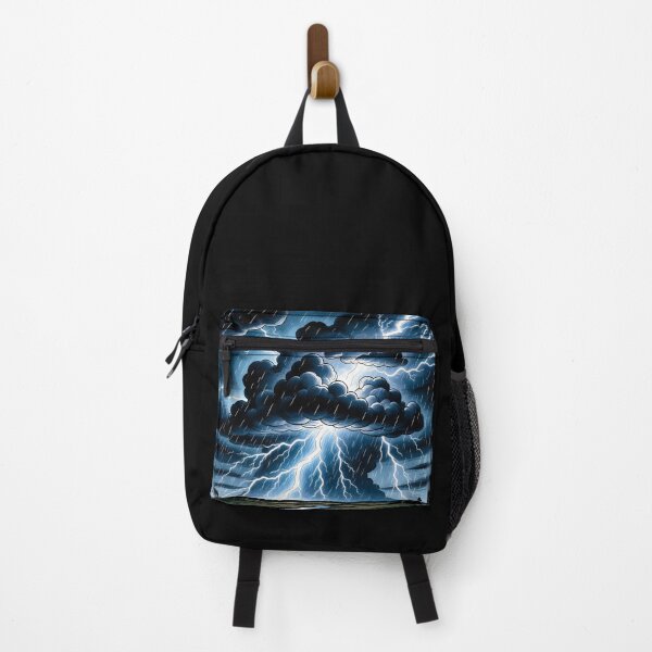 Item preview, Artistic view of a thunderstorms with lighting. designed and sold by Nomad-Maynard.