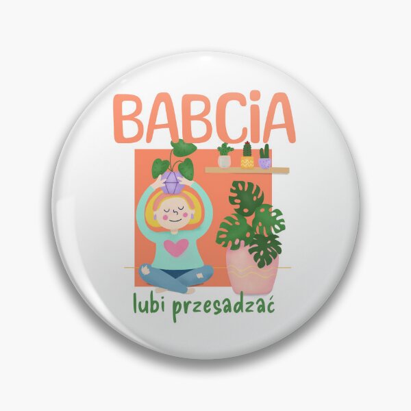 Item preview, Babcia Lubi Przesadzać | Funny Polish Grandma Plant Lover Design designed and sold by besensible.