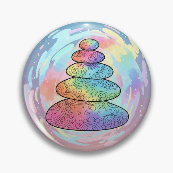 Item preview, Colorful Stacked Stones designed and sold by mezzilicious.