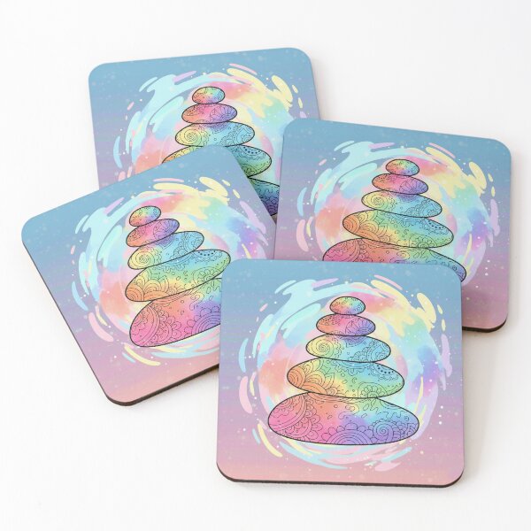 Item preview, Colorful Stacked Stones designed and sold by mezzilicious.