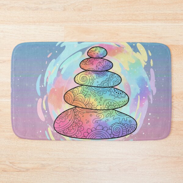 Item preview, Colorful Stacked Stones designed and sold by mezzilicious.
