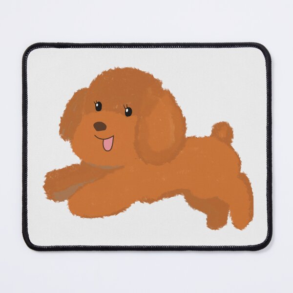 Item preview, Adorable Toy poodle Apricot brown designed and sold by tayaan.