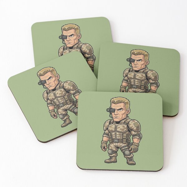 Item preview, The Cute UniSol Clash - Sgt. Andrew Scott (GR13) designed and sold by CleverCulture.